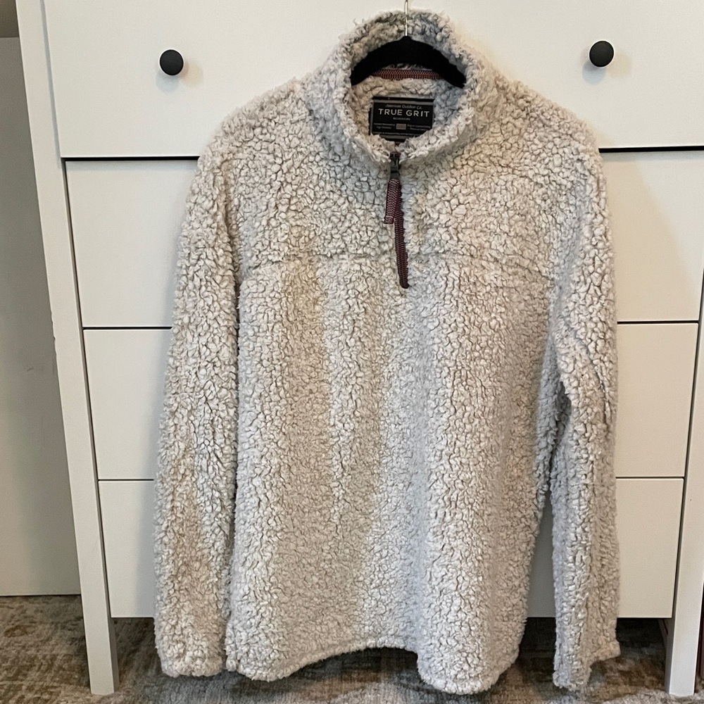 True Grit Collection: The Original Frosty Tipped Pullover Jacket in Large